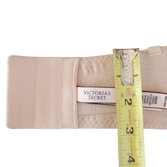 Victoria’s Secret Strapless Bra 40D Nude Lightly Padded Molded Cups - Picture 8 of 10